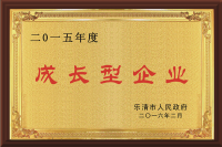 2015年樂(lè)清成長(zhǎng)型企業(yè)
